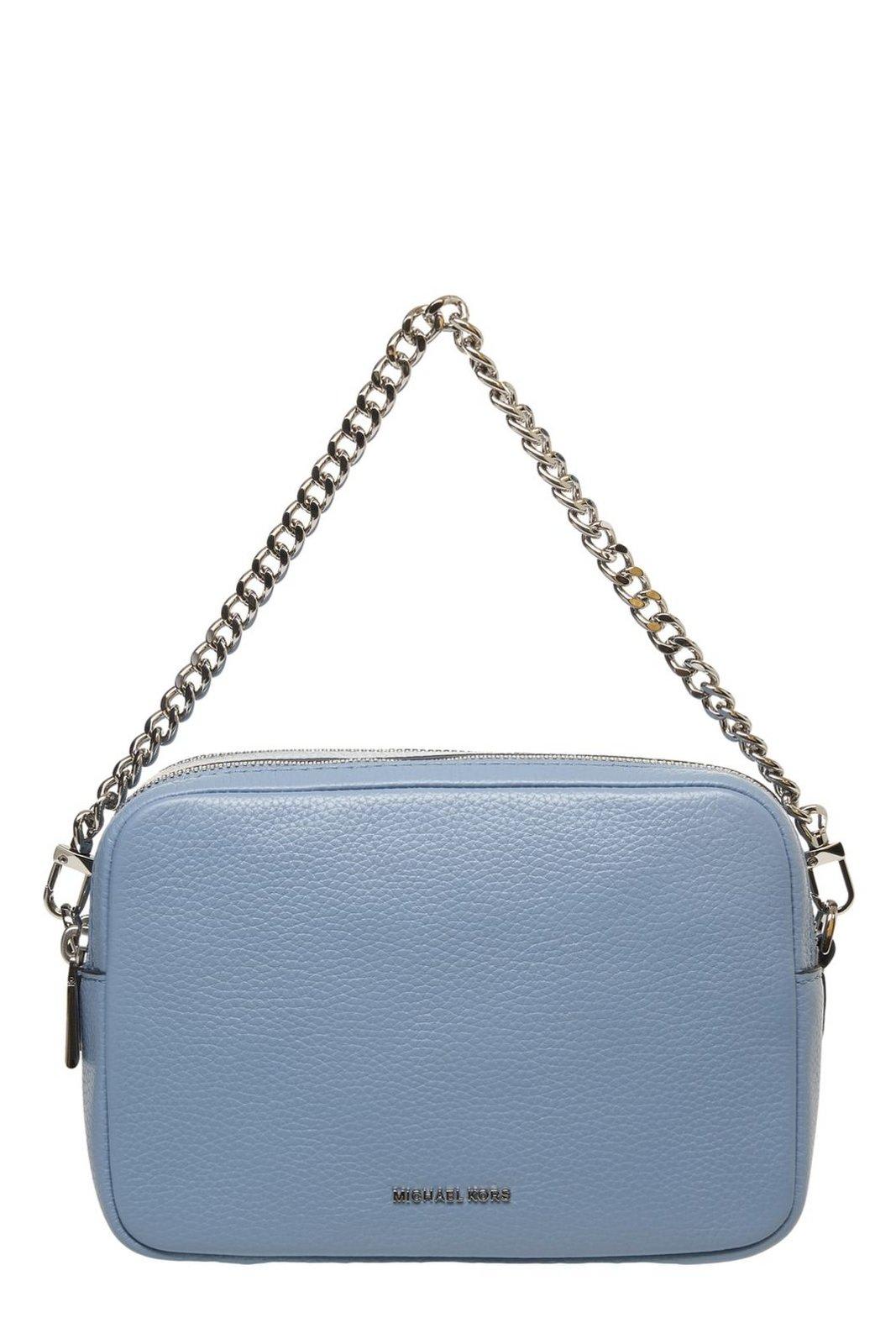 Michael Kors Collection Bryant Medium Pebbled Camera Crossbody Bag