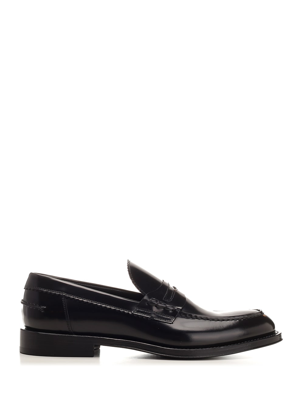 Corvari Brushed Leather Penny Loafer