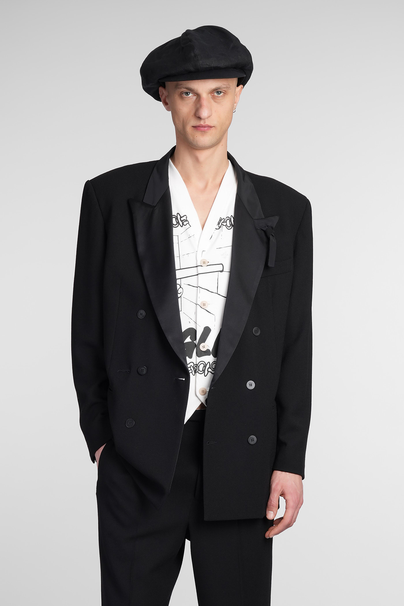 Magliano Blazer In Black Wool
