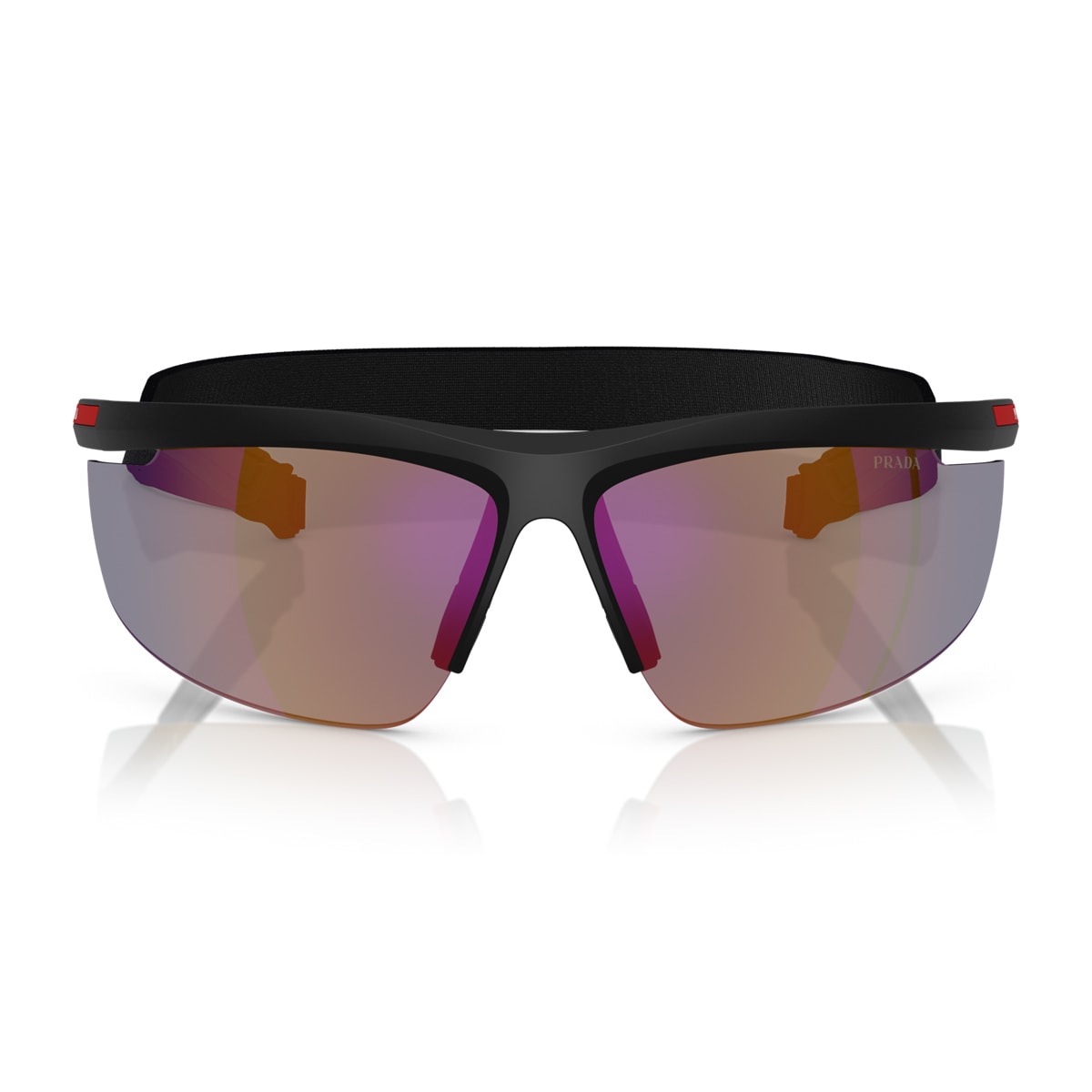 Prada Linea Rossa Ps A02s 1bo10j Nero Opaco Sunglasses