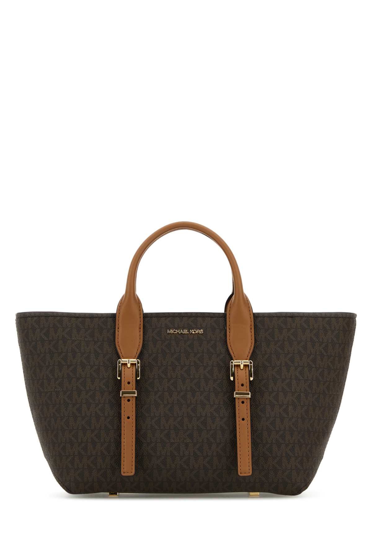 Michael Kors Printed Canvas Moore Shopping Bag