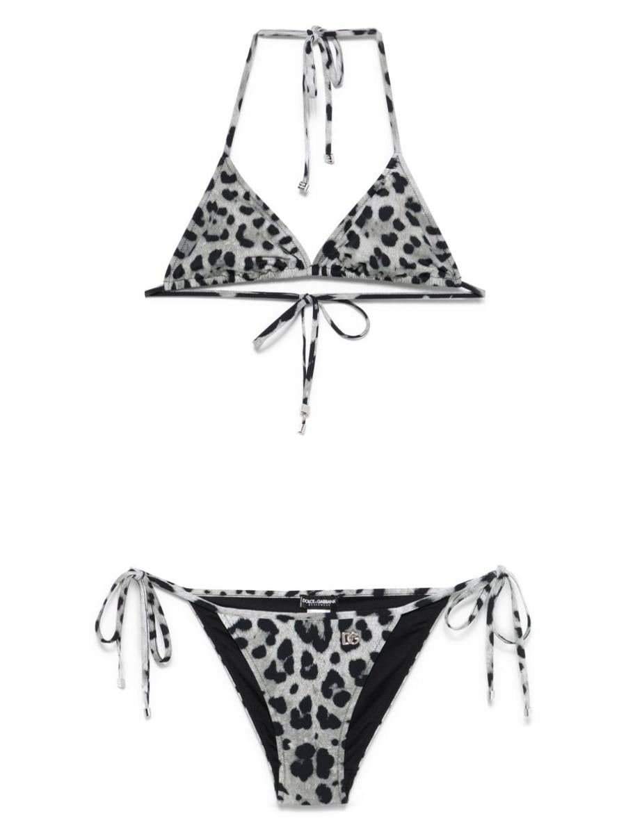 Dolce & Gabbana Leopard-Print Bikini Clothing