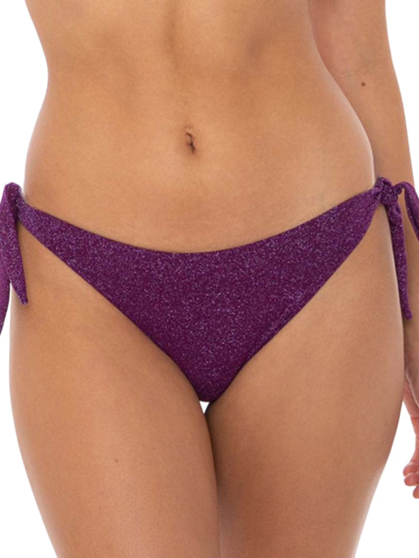 MC2 Saint Barth Purple Lurex Swim Briefs