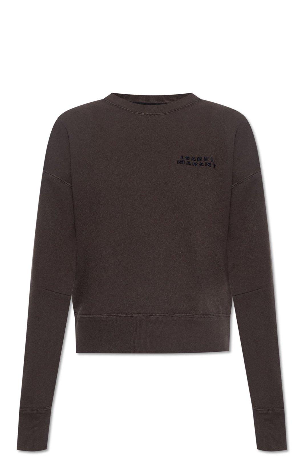 Isabel Marant Logo Embroidered Crewneck Sweatshirt