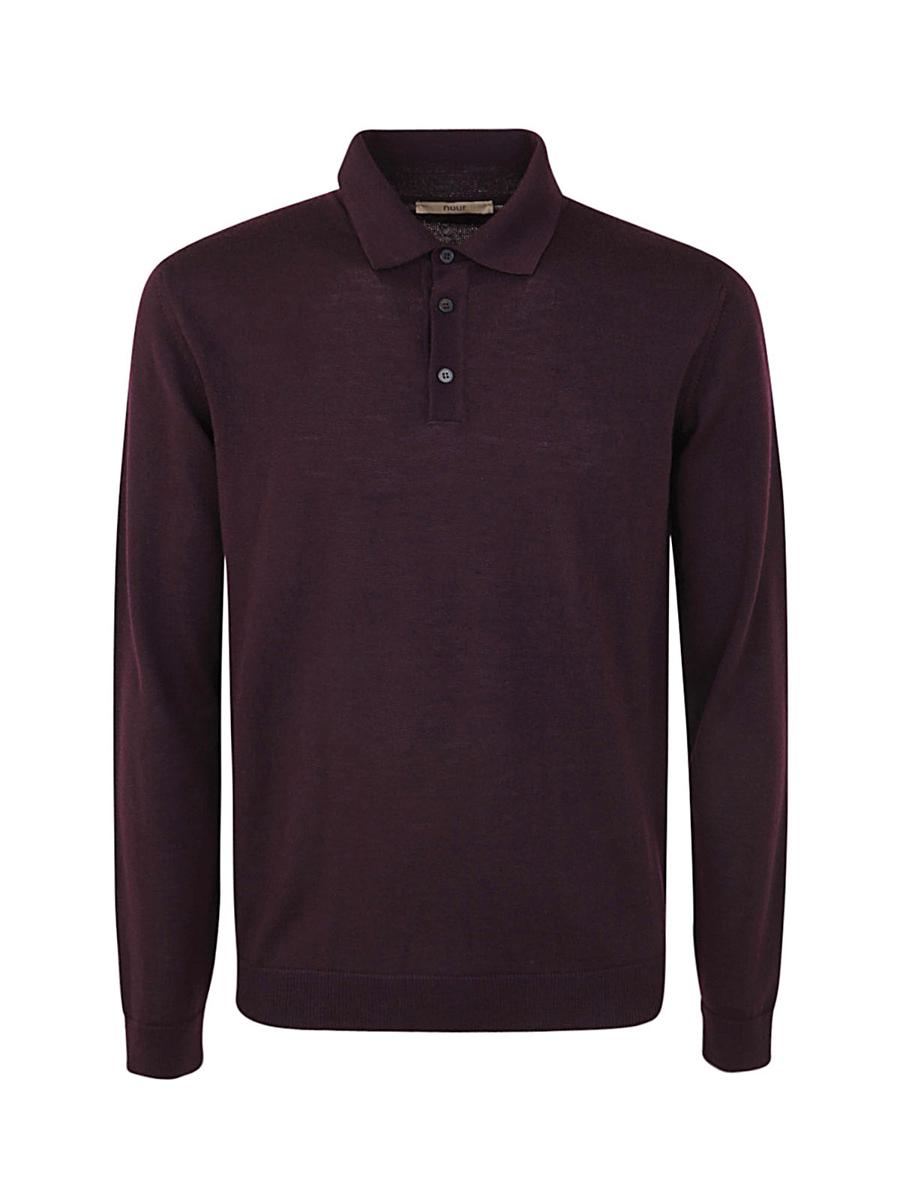 Roberto Collina Long Sleeved Polo Clothing