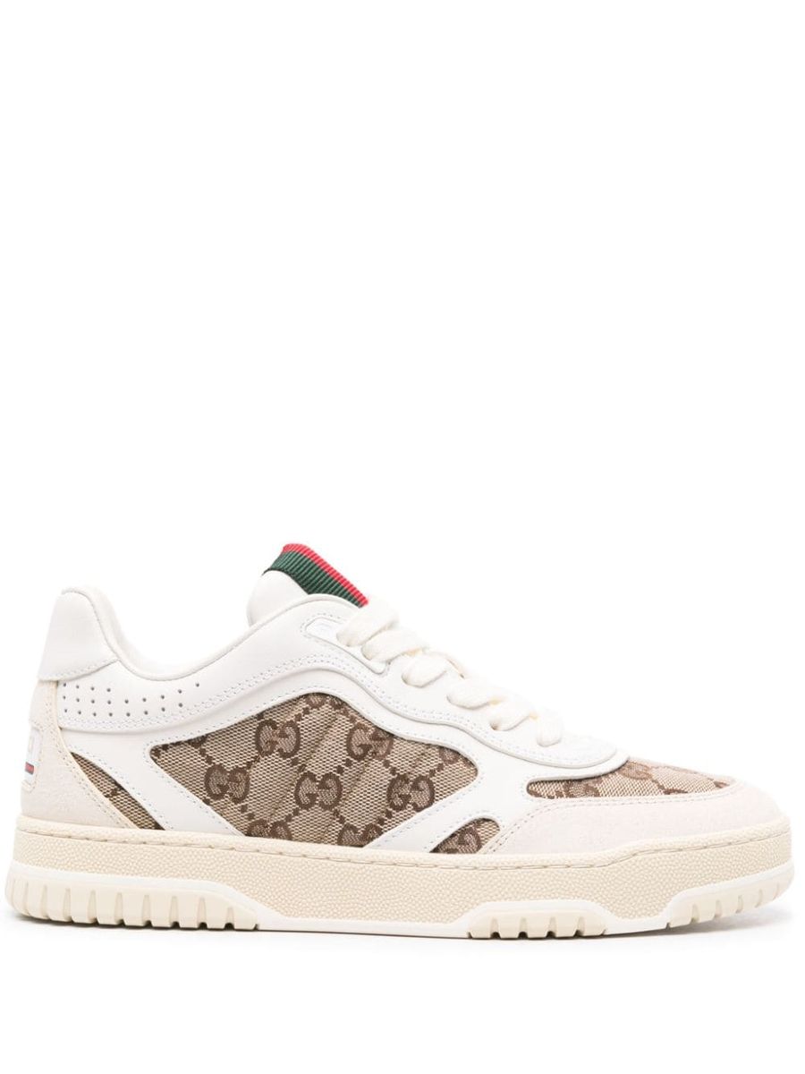 Gucci Re-Web Leather Sneakers