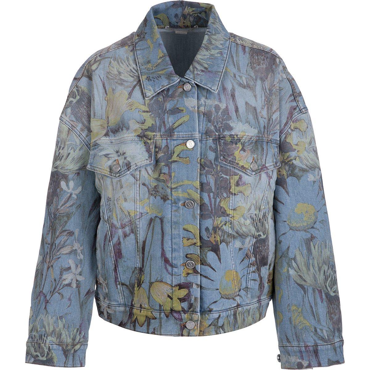 Stella McCartney Rewild Flora Printed Oversized Jacket