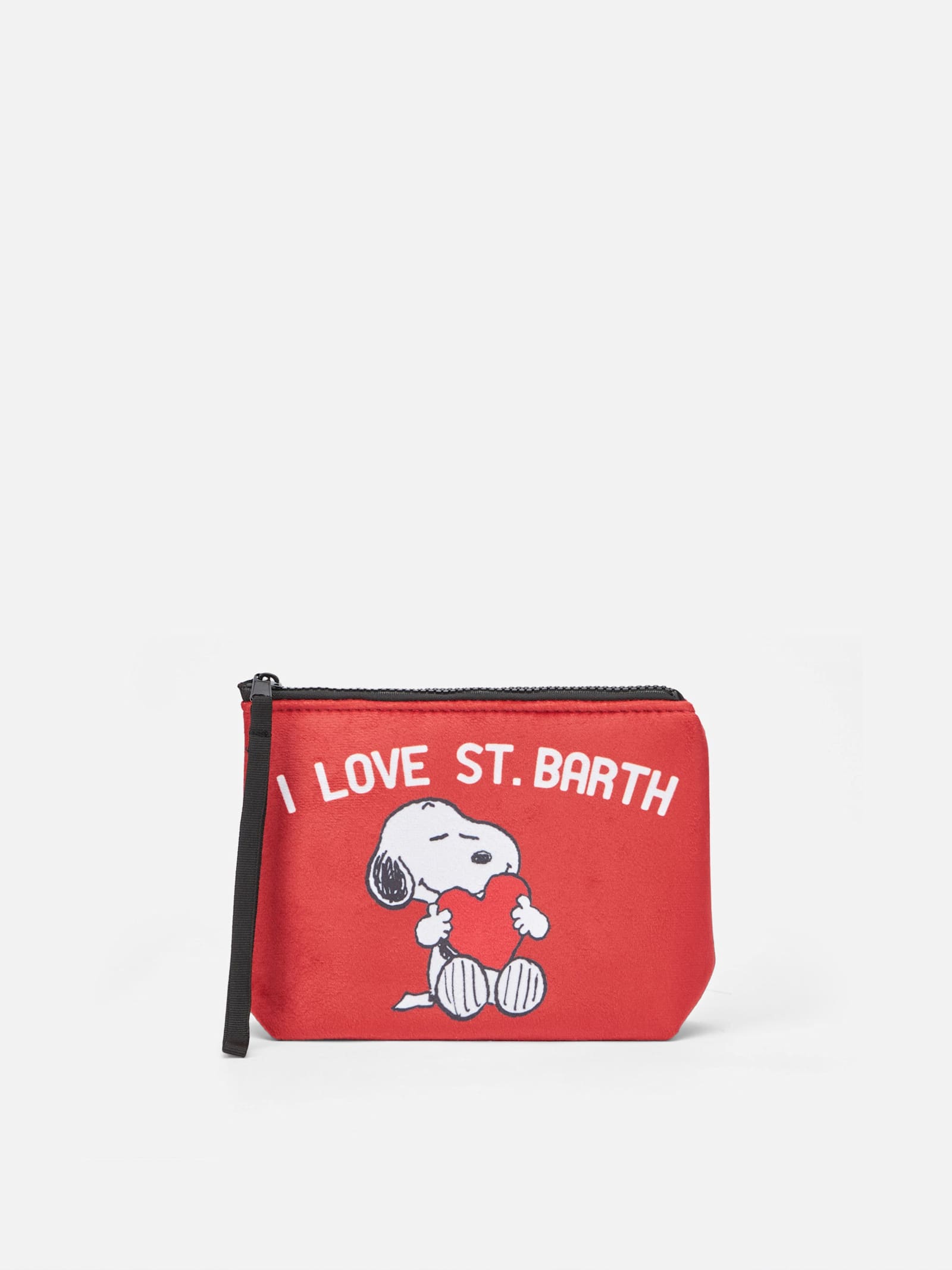 MC2 Saint Barth Aline Wooly Pochette With Snoopy Print
