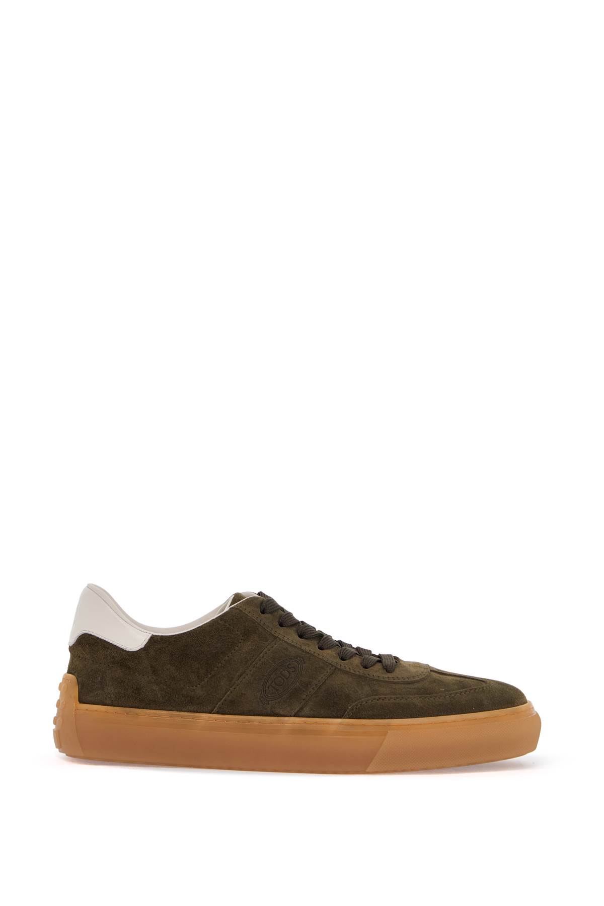 Tod's Suede Lace-up Shoes With Non-slip Sole