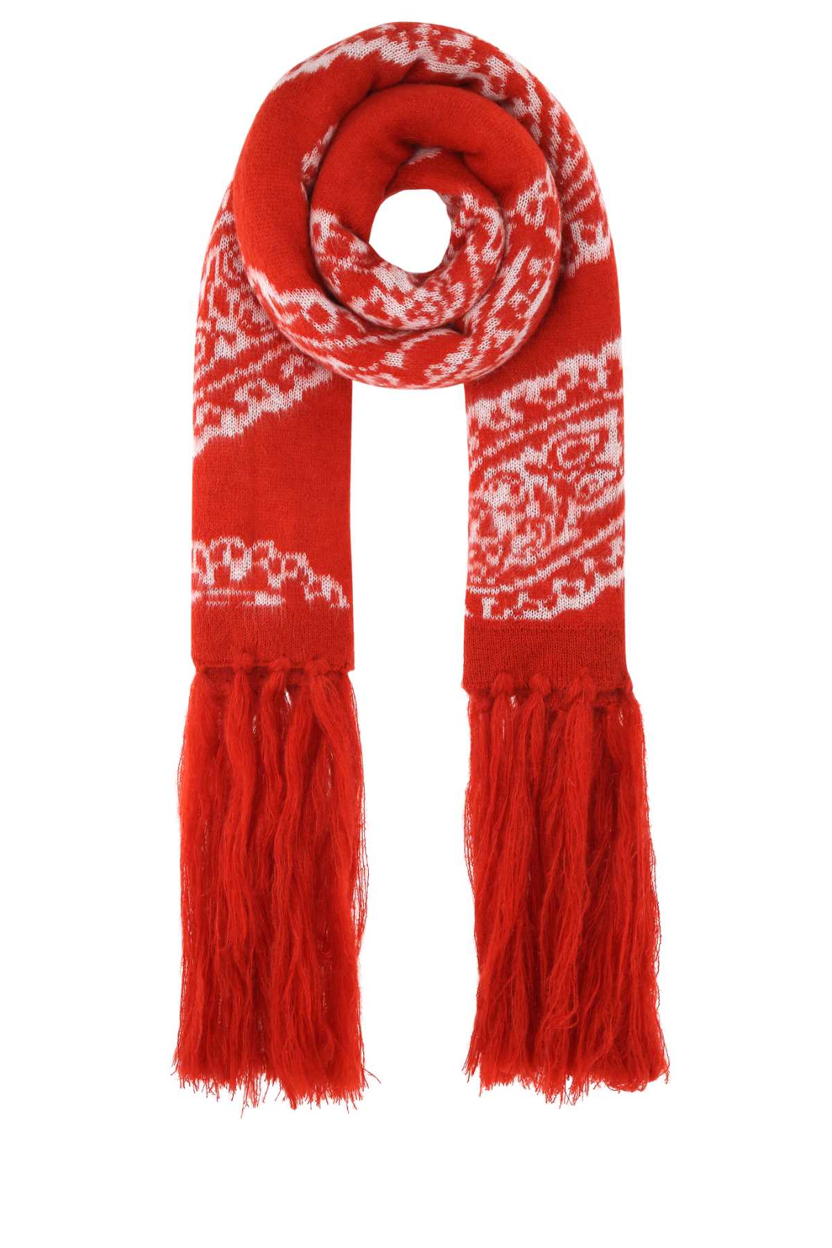 FourTwoFour on Fairfax Embroidered Acrylic Blend Scarf