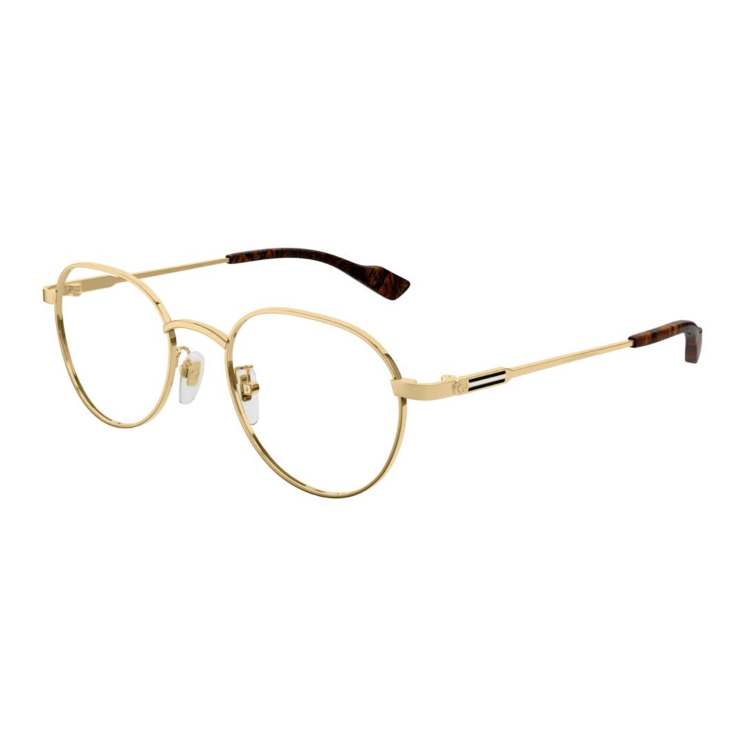 Gucci Eyewear Gg1747oa-003gold-gold-transparent