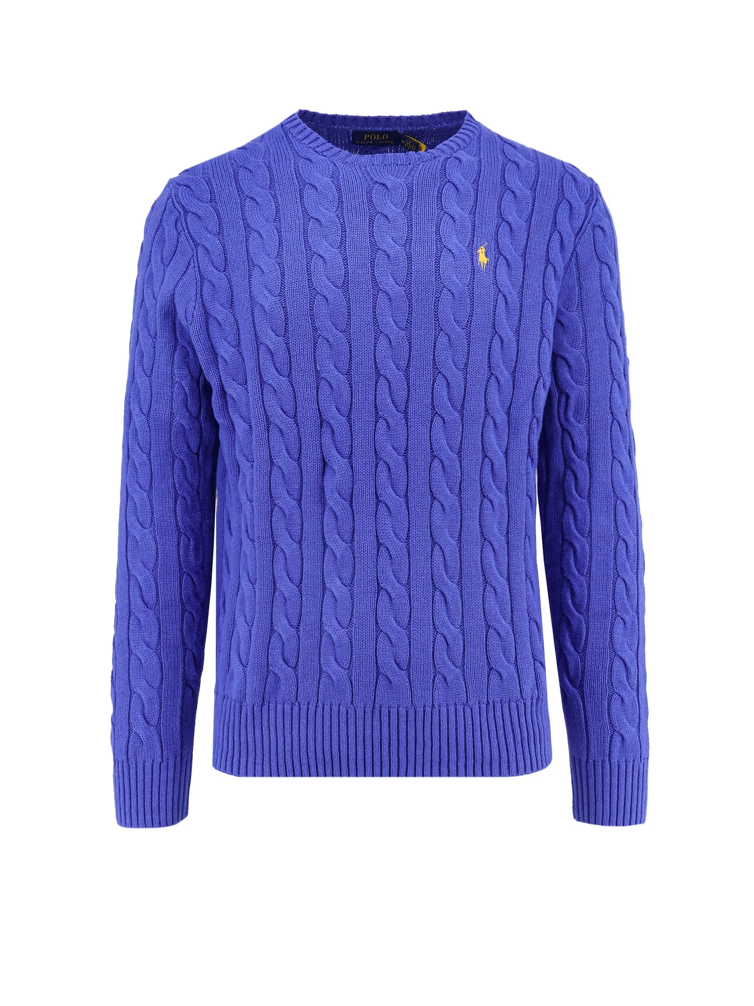 Polo Ralph Lauren 绞花针织毛衣 标志性刺绣