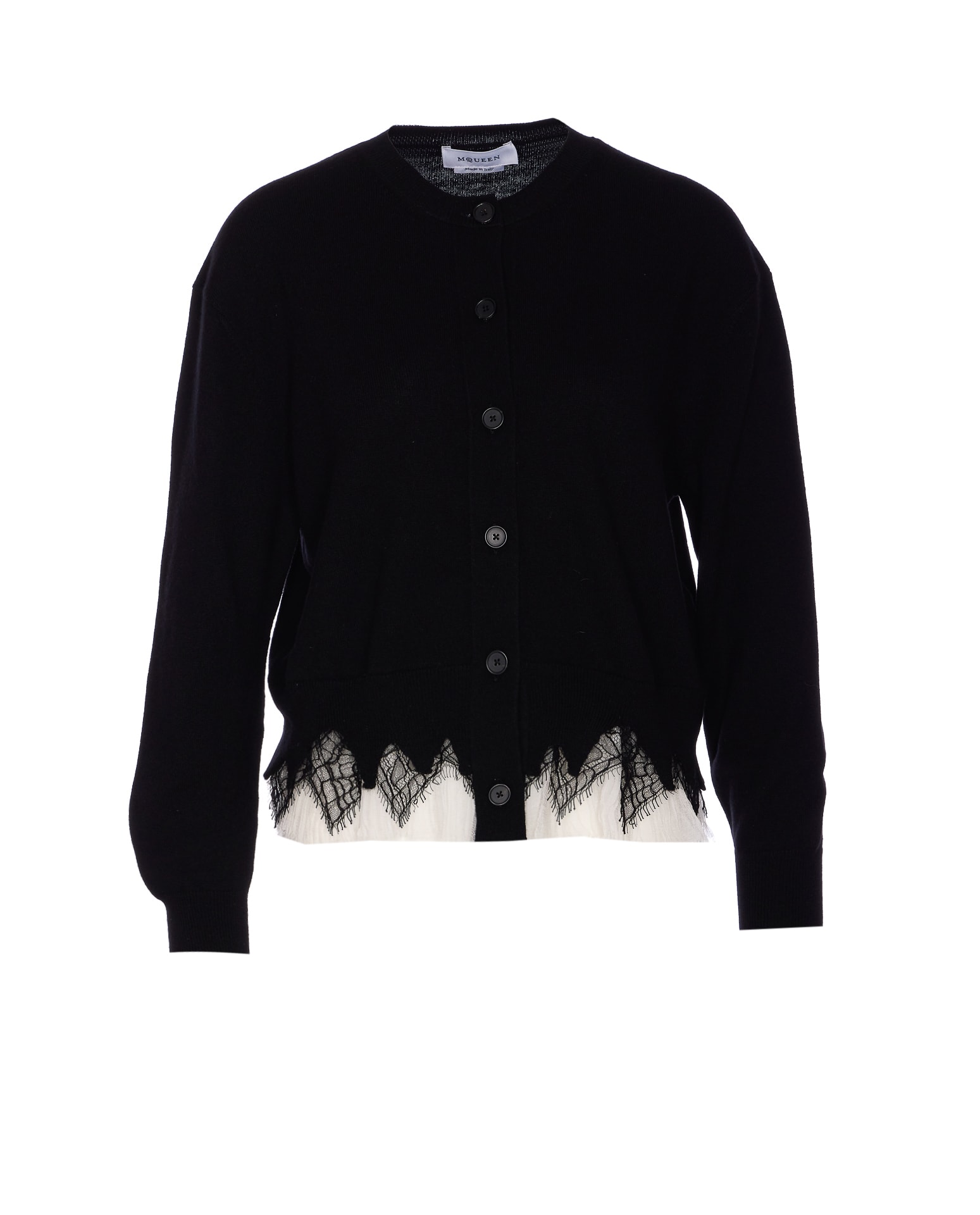 Alexander McQueen Cobweb Lace Cardigan