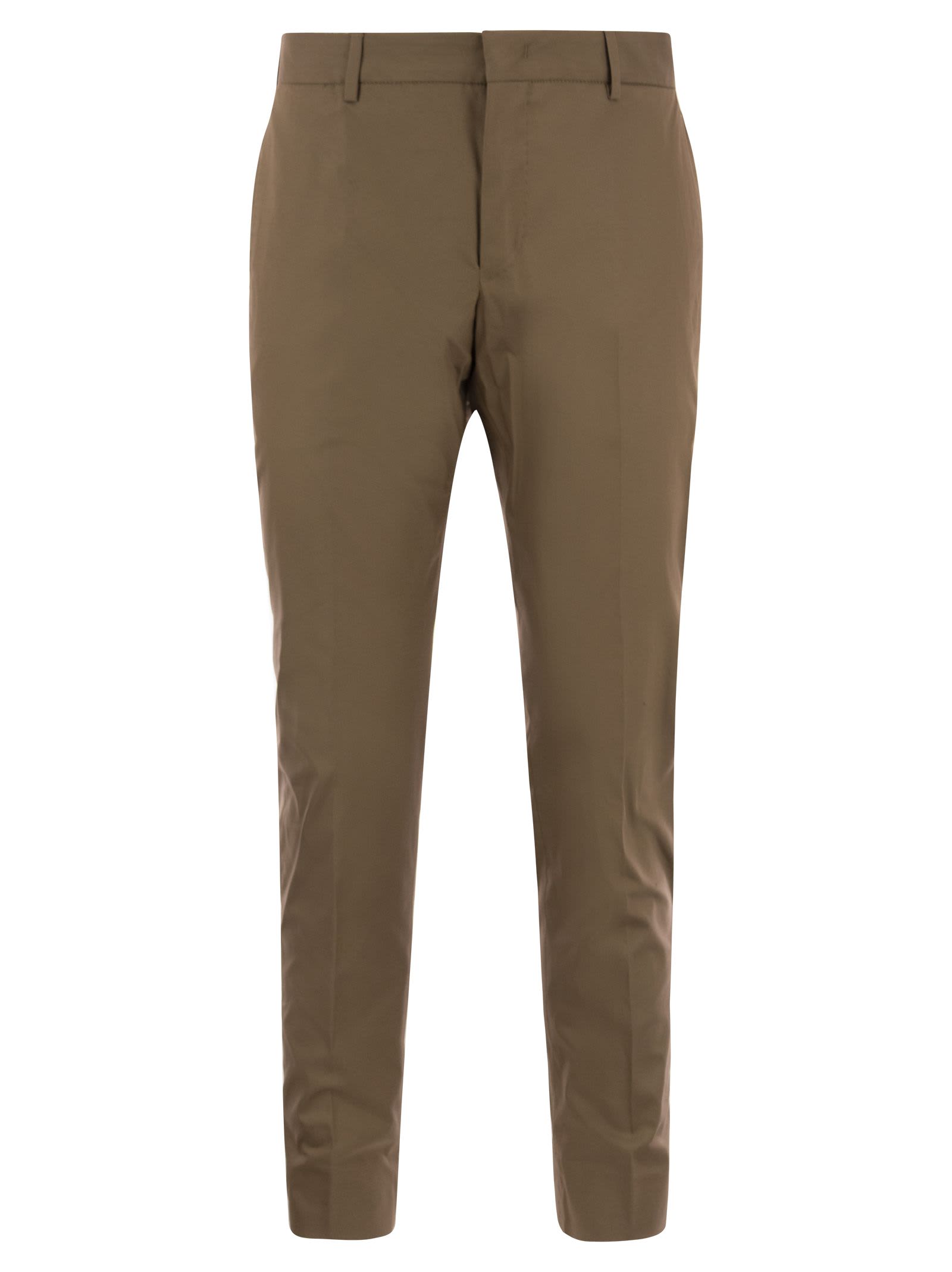 PT Torino Stretch Trousers In Technical Fabric