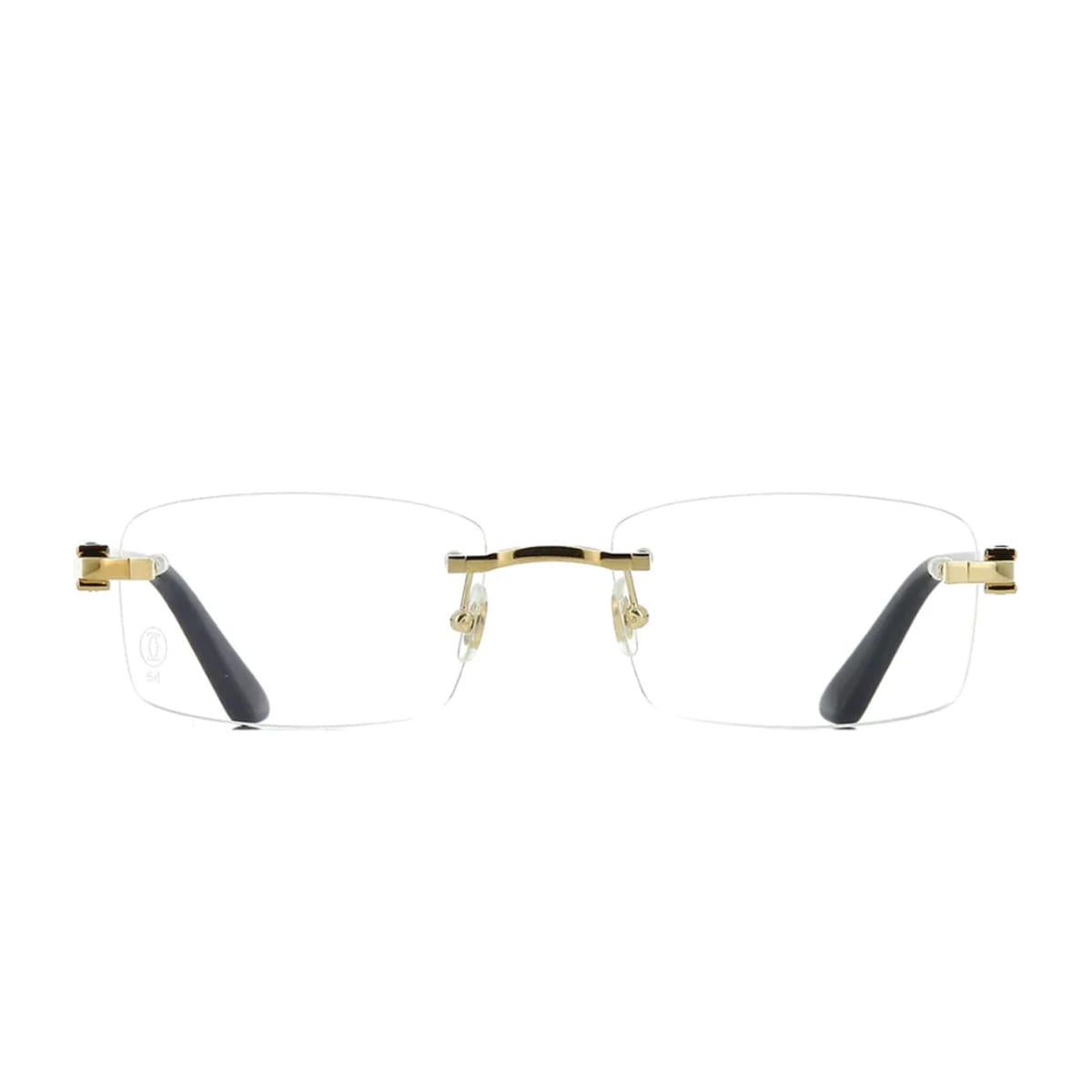 Cartier Eyewear Ct0287o C De Cartier 001 Gold Black Glasses