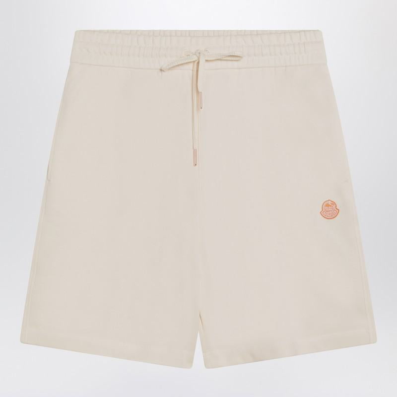 Moncler X Gilga Farm By Donald Glover Ivory Shorts