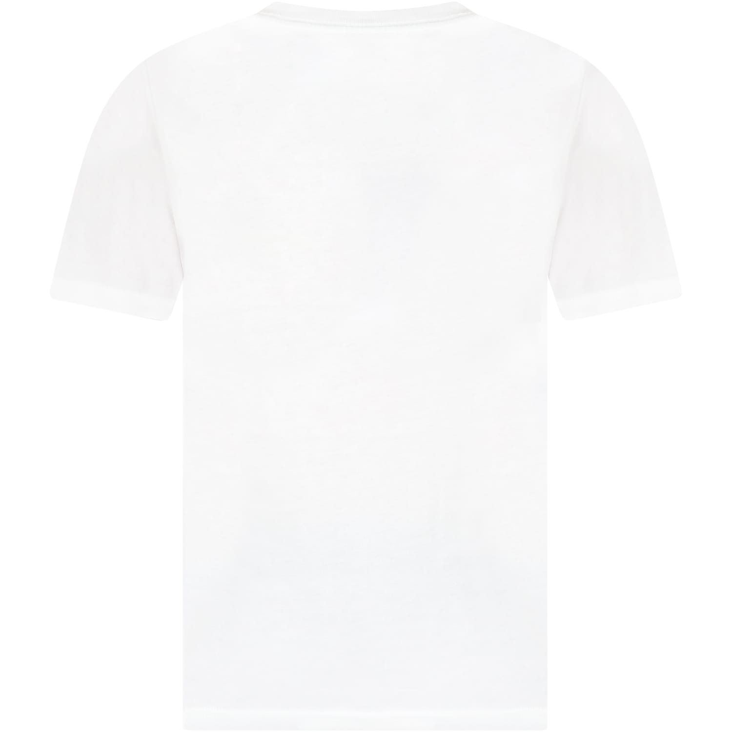 Ralph Lauren White T-shirt For Boy With Pony Logo