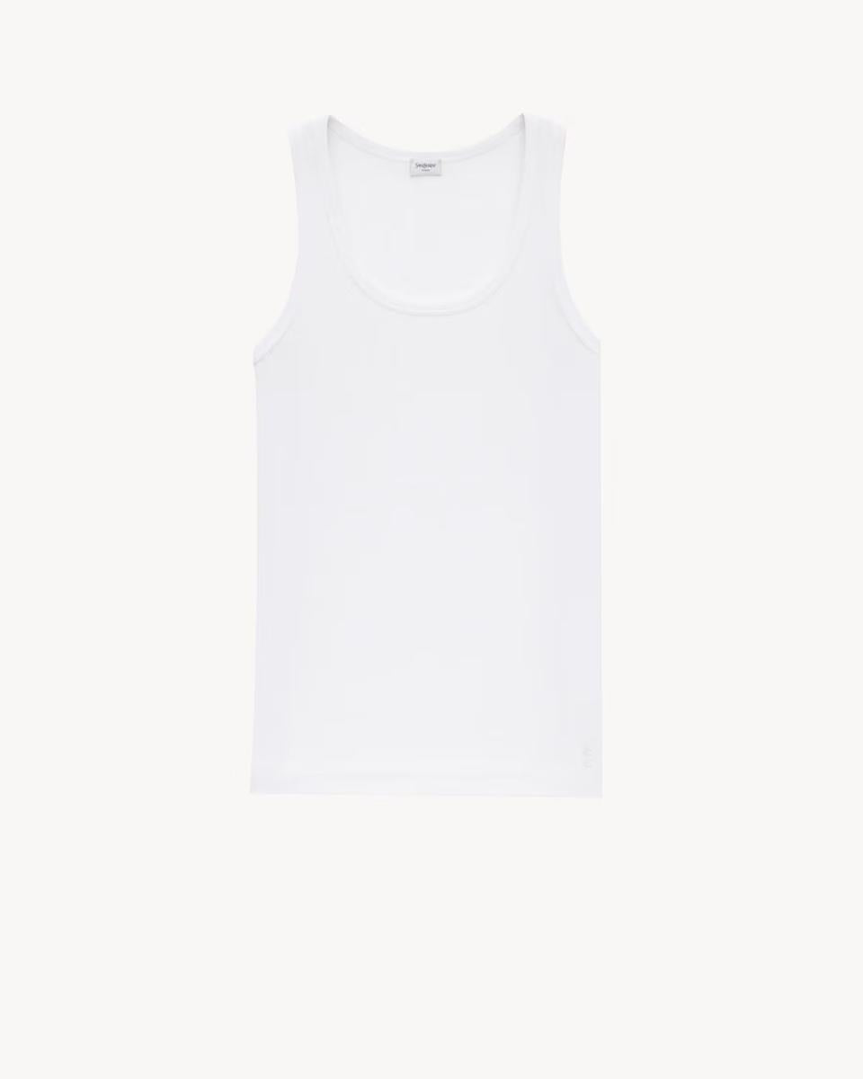 Saint Laurent Cassandre Tank Top
