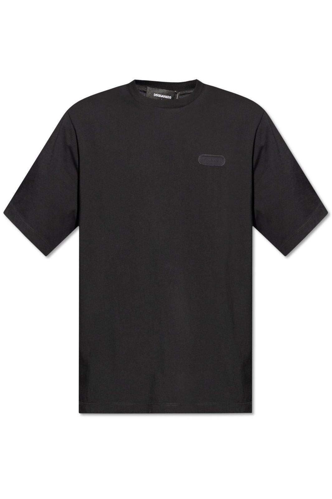 Dsquared2 Logo Patch Crewneck T-shirt