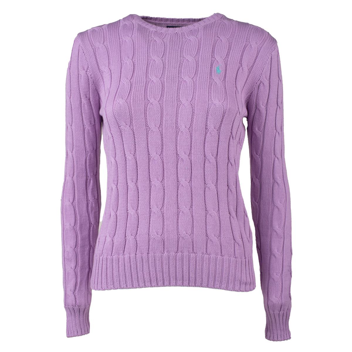 Ralph Lauren 编织棉圆领套头衫