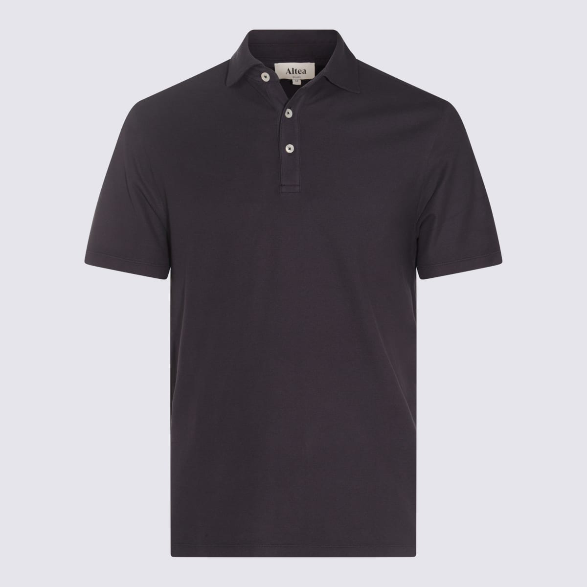 Altea Blue Cotton Polo Shirt