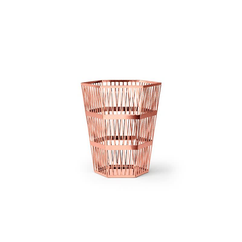 Ghidini 1961 Tip Top - Small Paper Basket Rose Gold