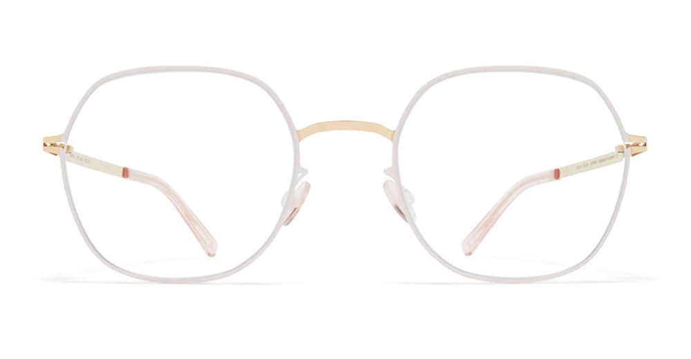 Mykita Kari - Champagne Gold / Aurore Rx Glasses