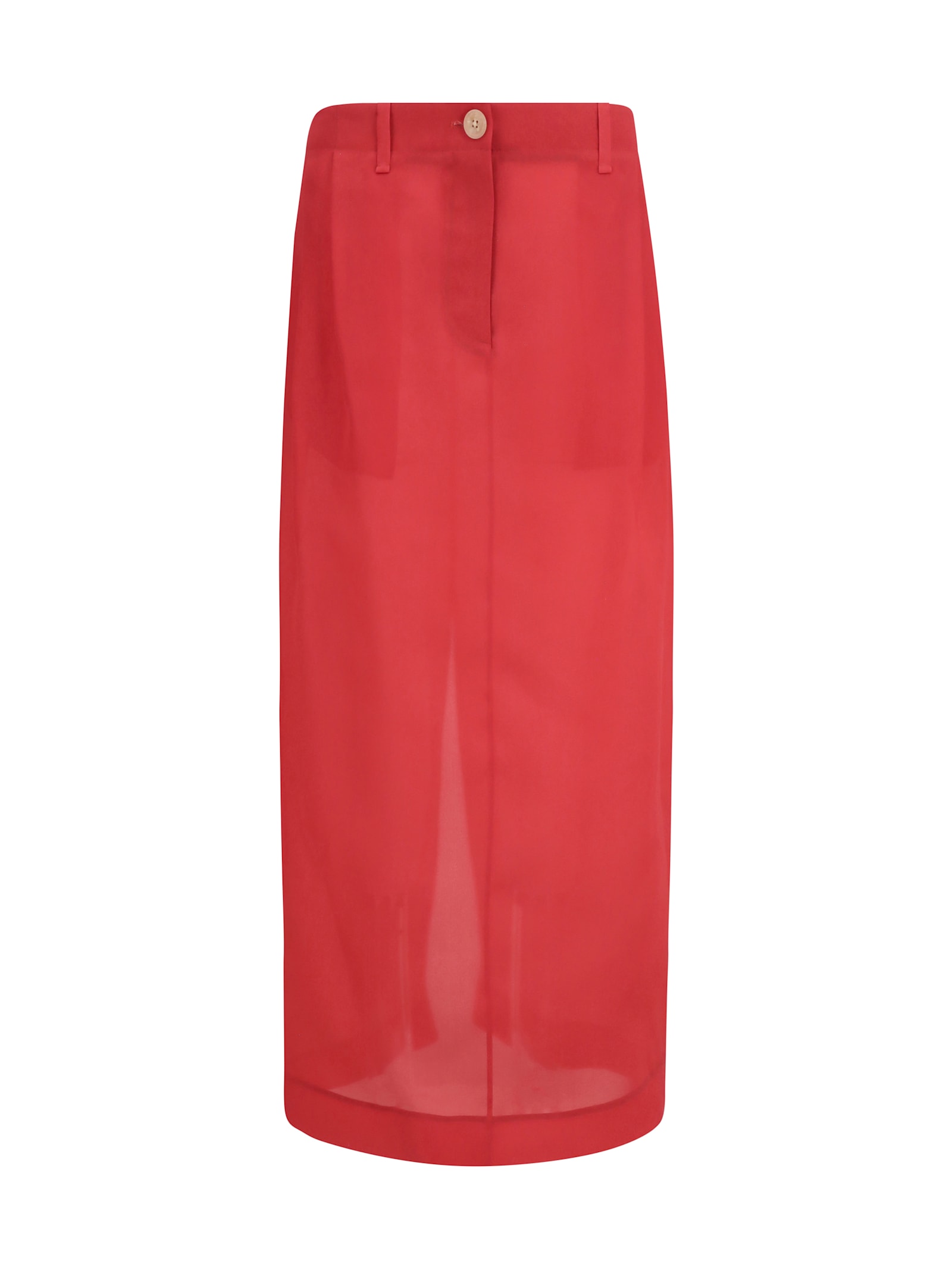Khaite Lucian Midi Skirt