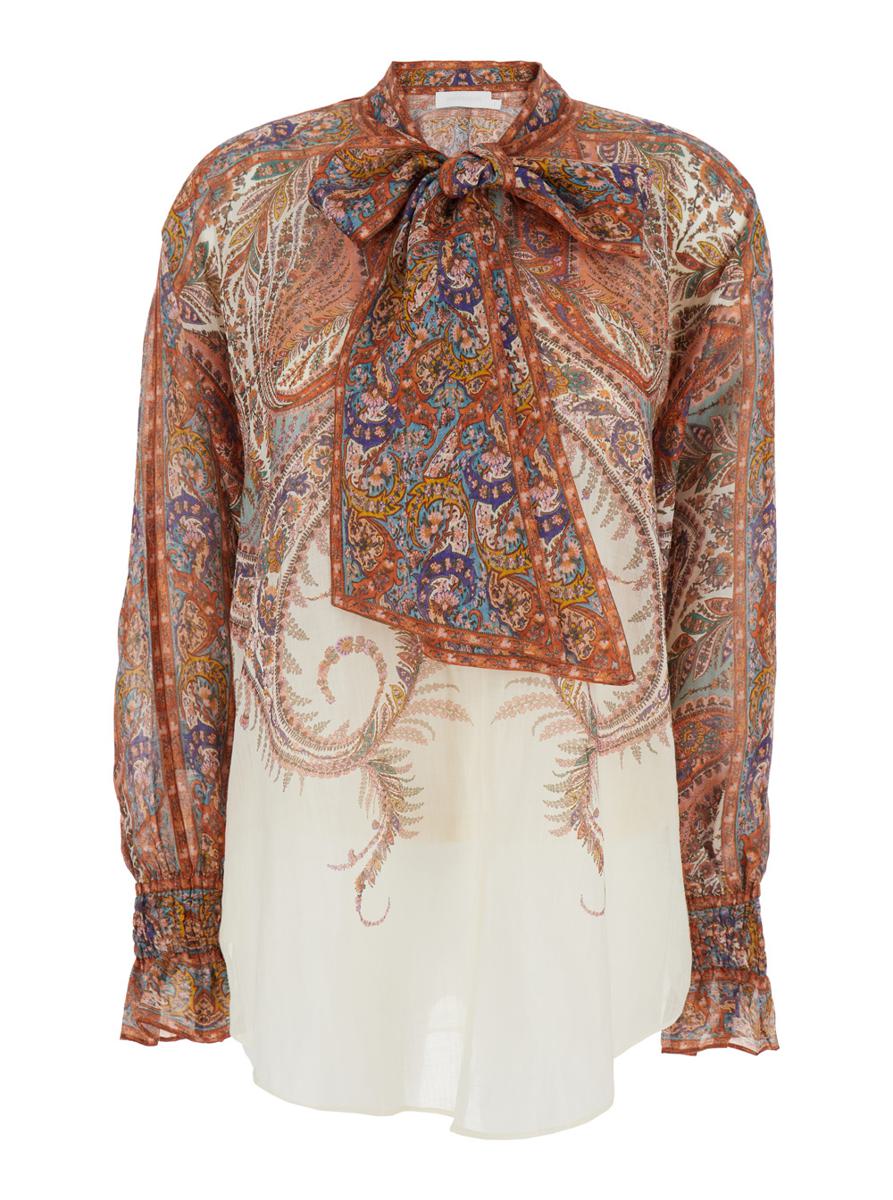Rhiannon Tie Neck Blouse