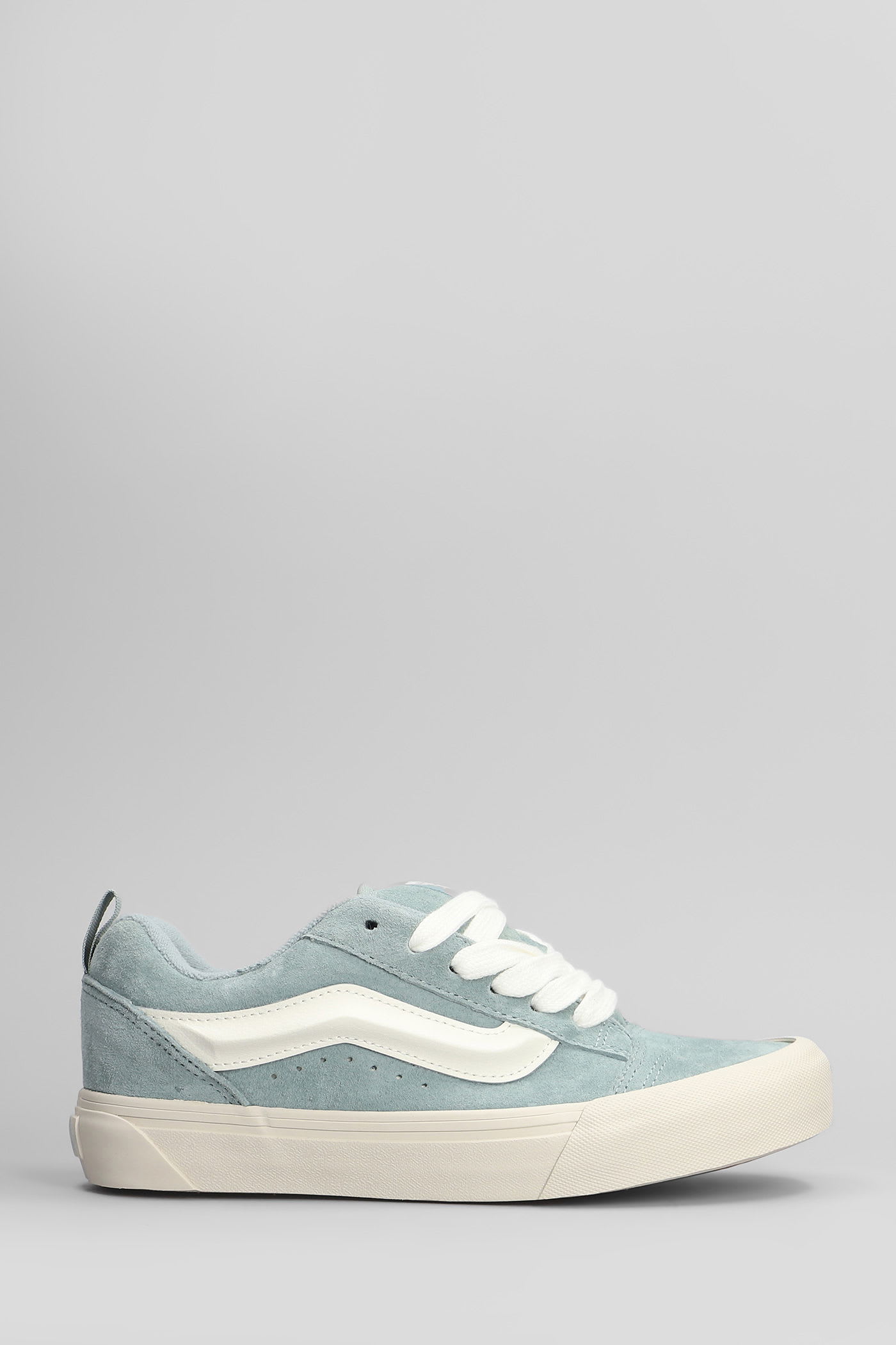 Vans Knu Skool Sneakers In Grey Suede