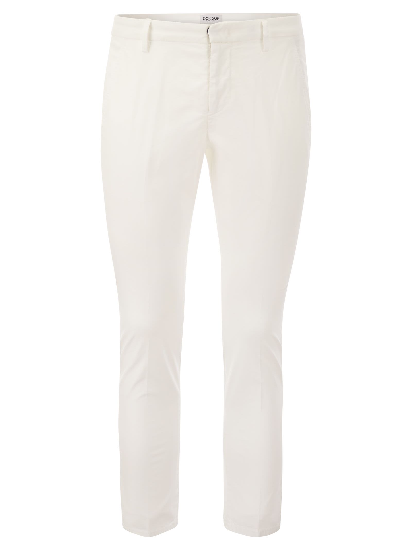 Dondup Alfredo - Slim-fit Cotton Trousers