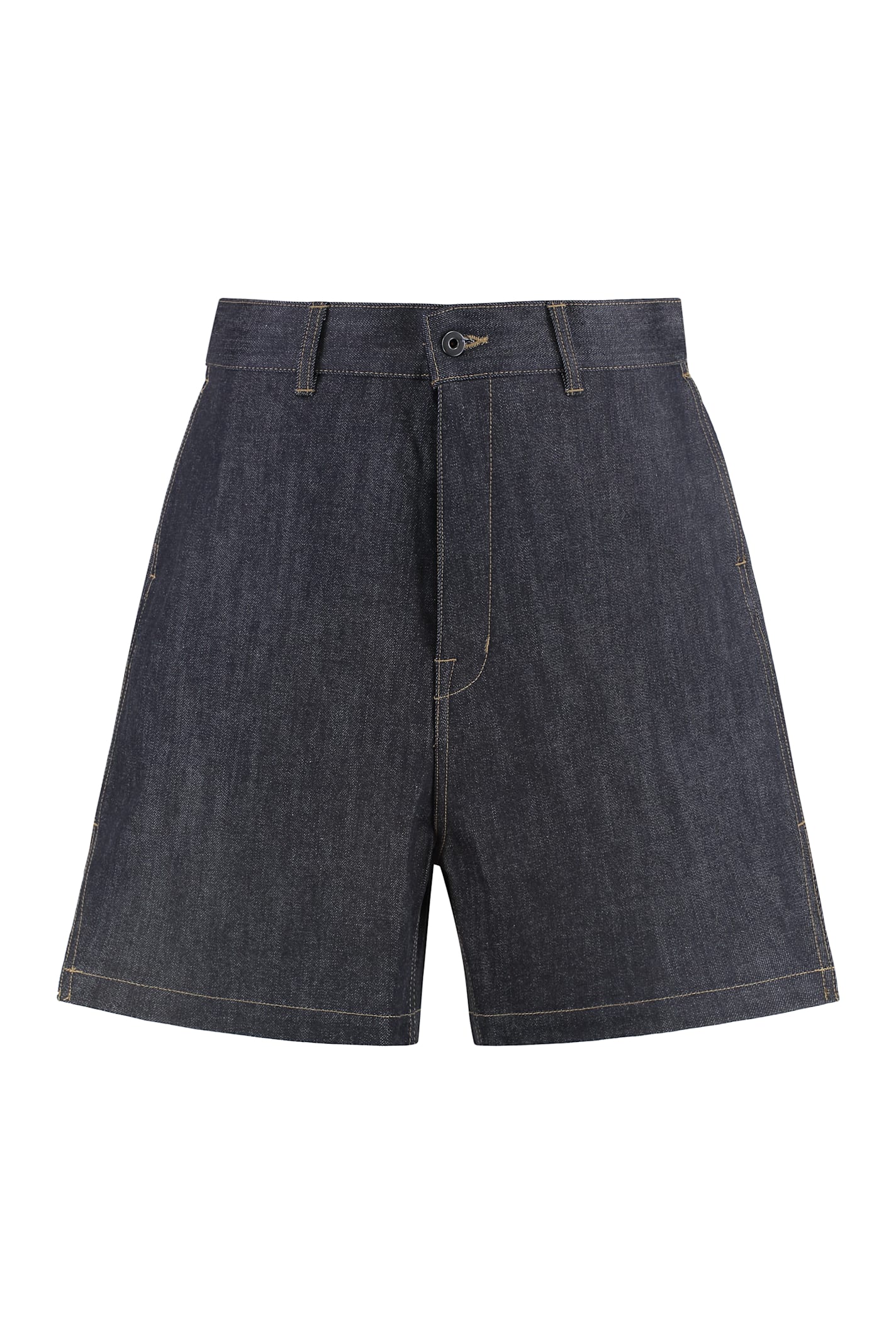 Rick Owens X Drkshdw - Denim Bermuda Shorts