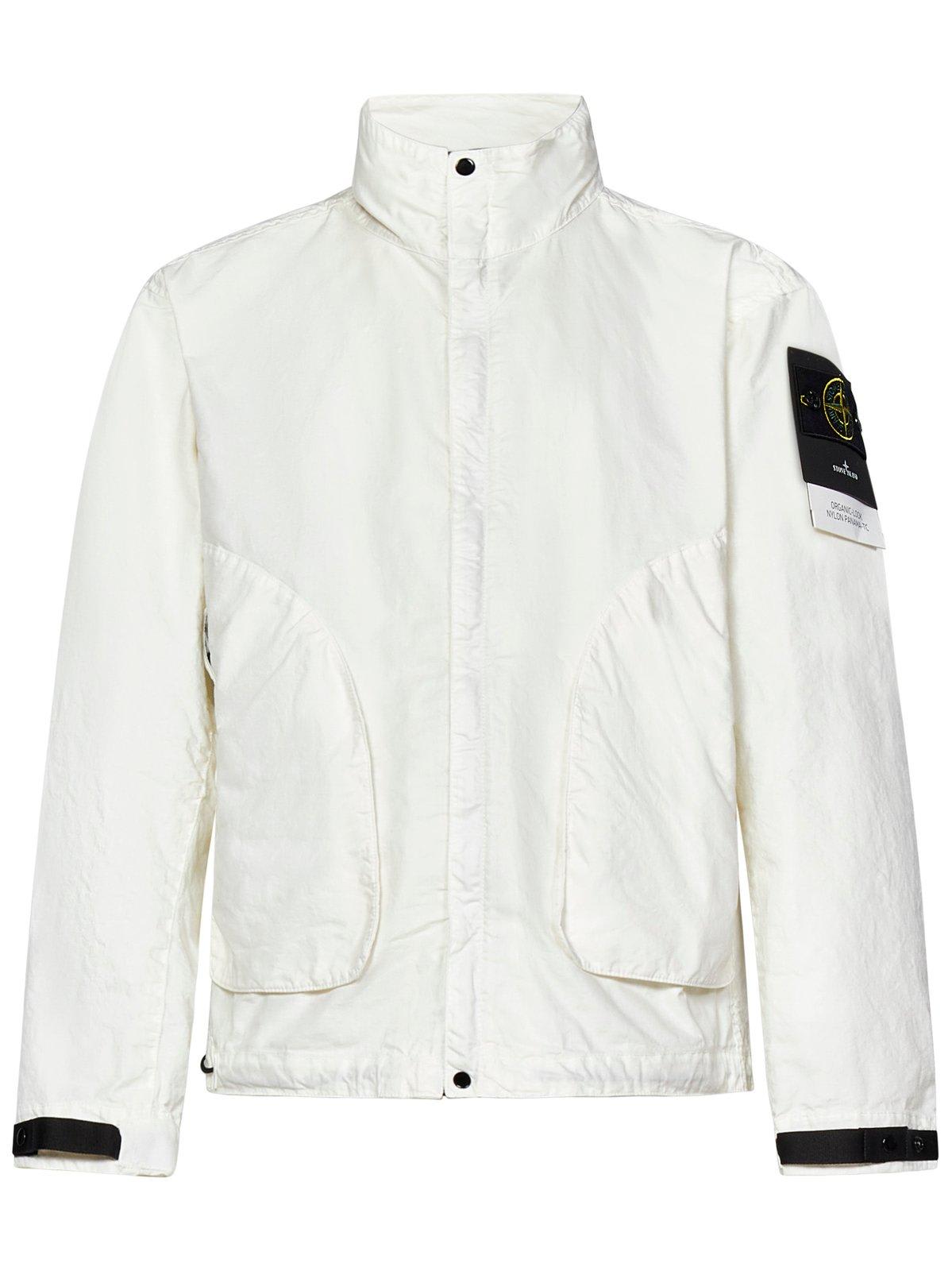 Stone Island High-neck Zipped Jacket