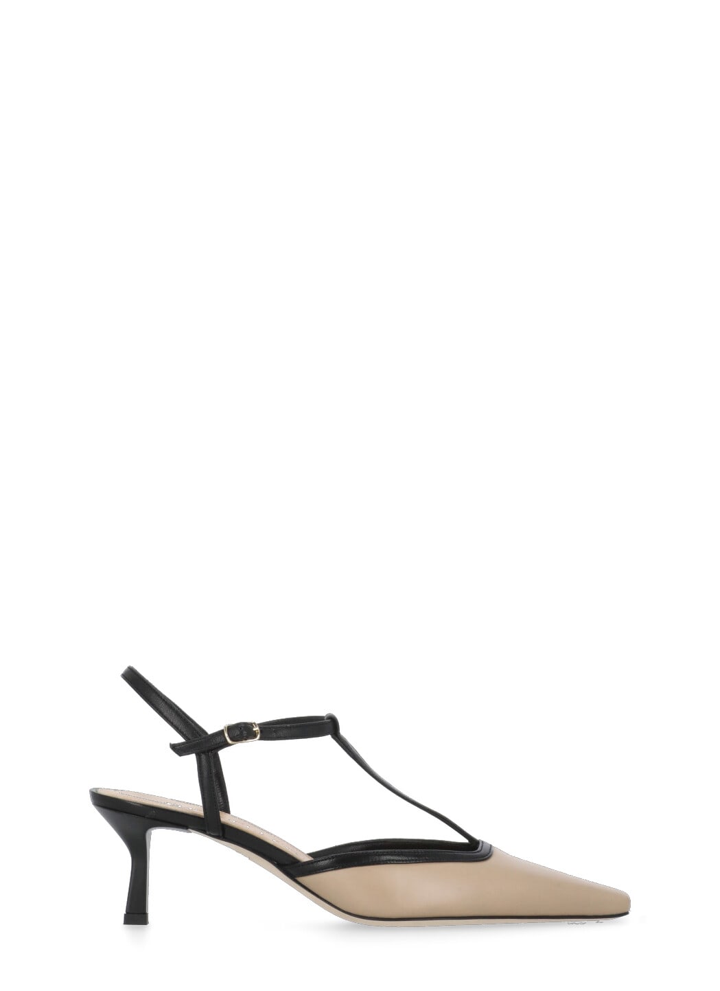 The Seller Leather Slingback