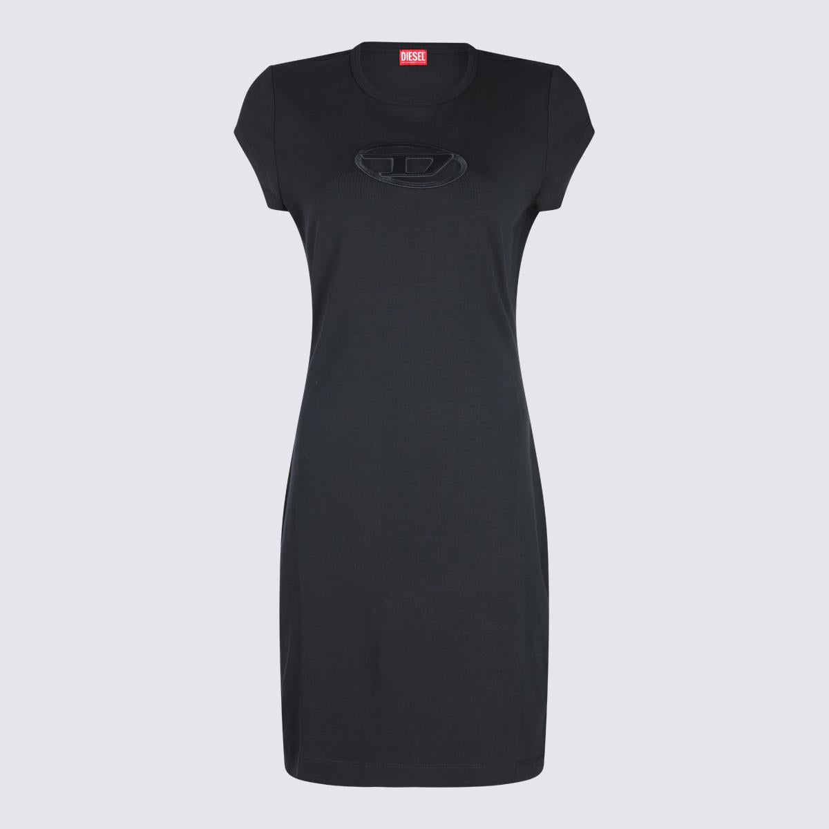 Diesel Black Cotton Dress