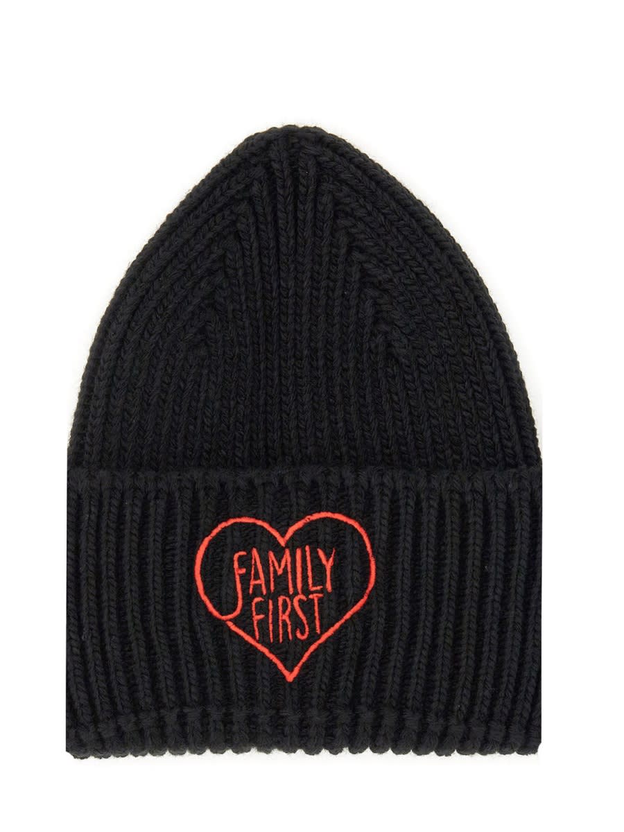 Family First Milano Beanie Hat heart
