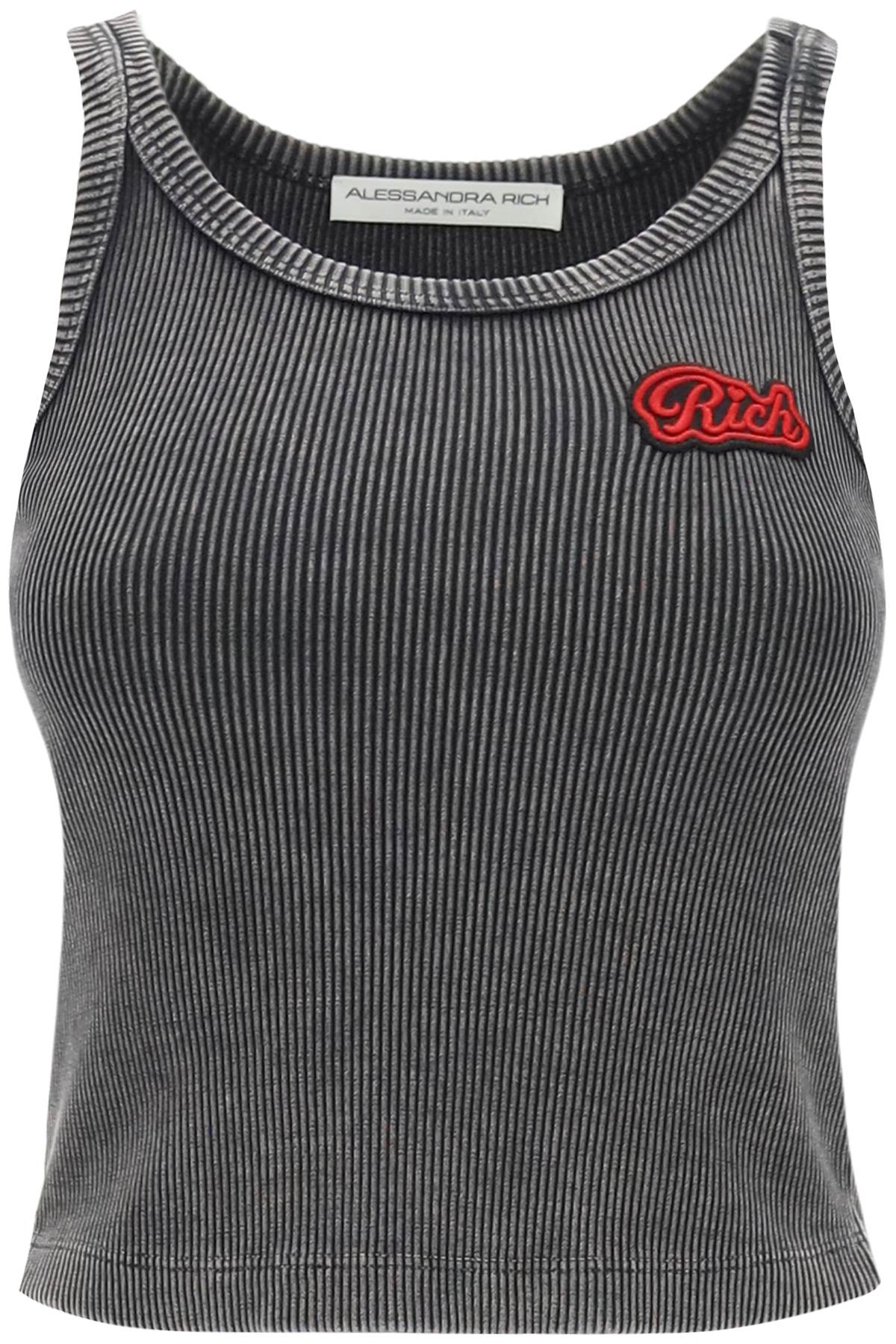 Alessandra Rich Cotton Tank Top