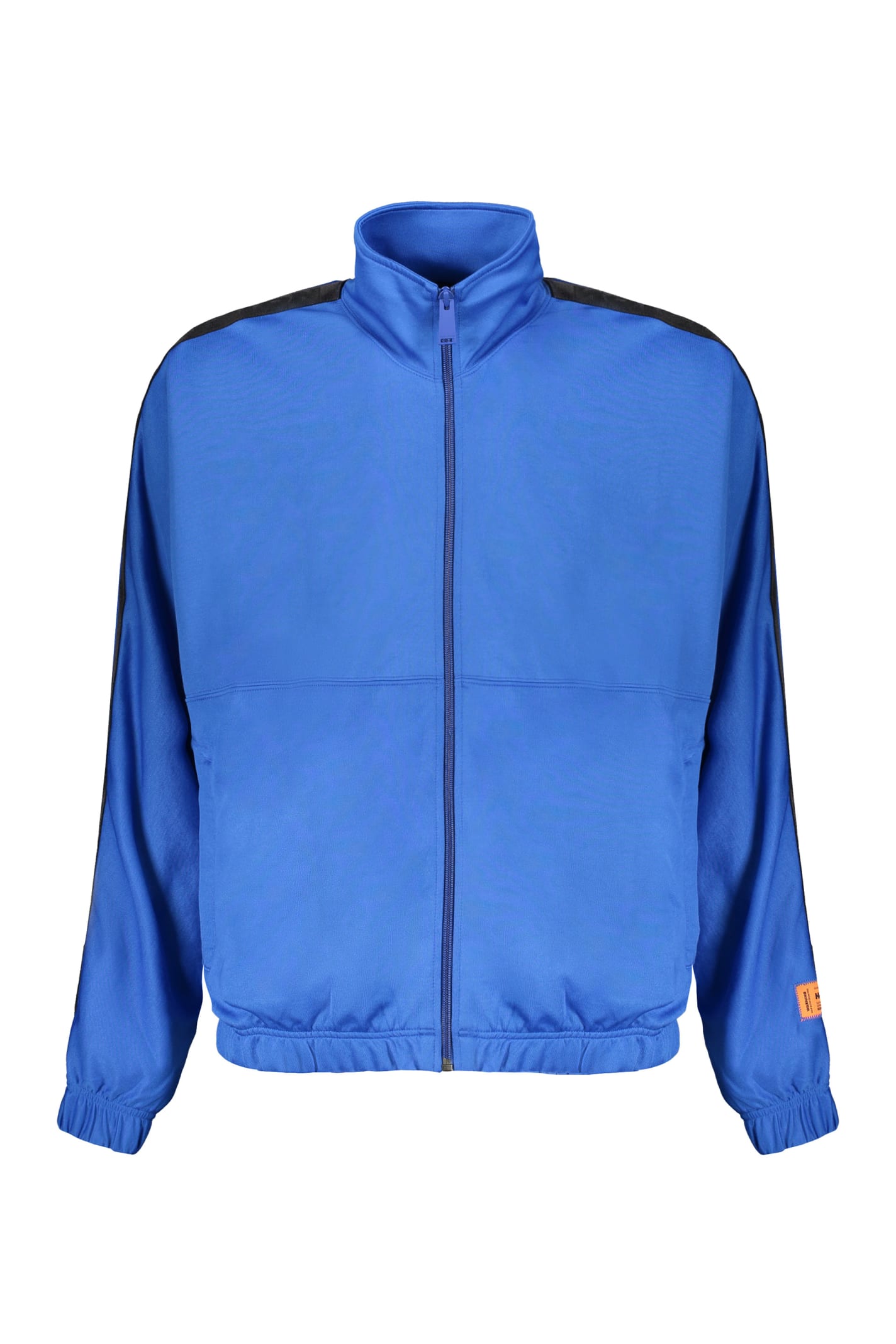 HERON PRESTON Techno Fabric Full-zip Sweatshirt
