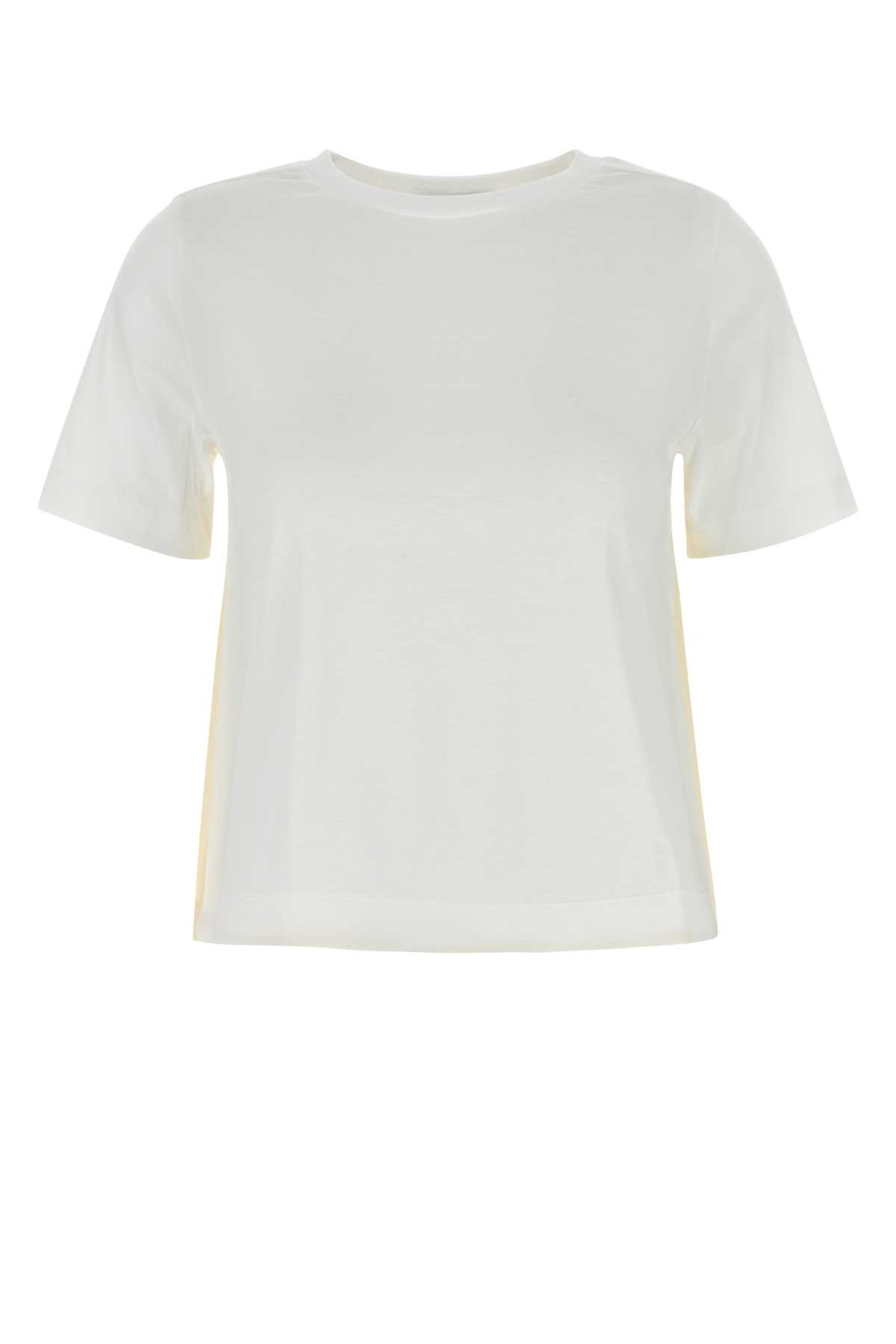 Herno White Cotton T-shirt