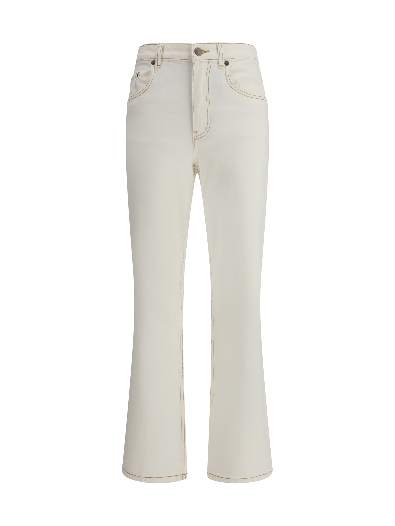Tory Burch Cropped Flare Jeans