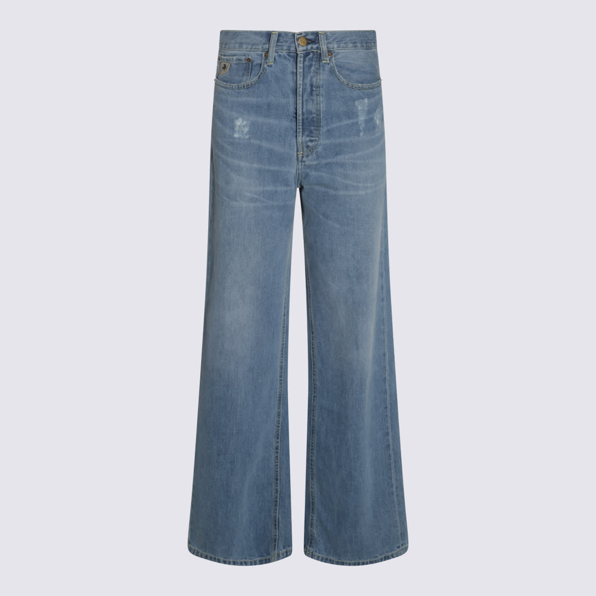 Lois Blue Denim Cotton Jeans