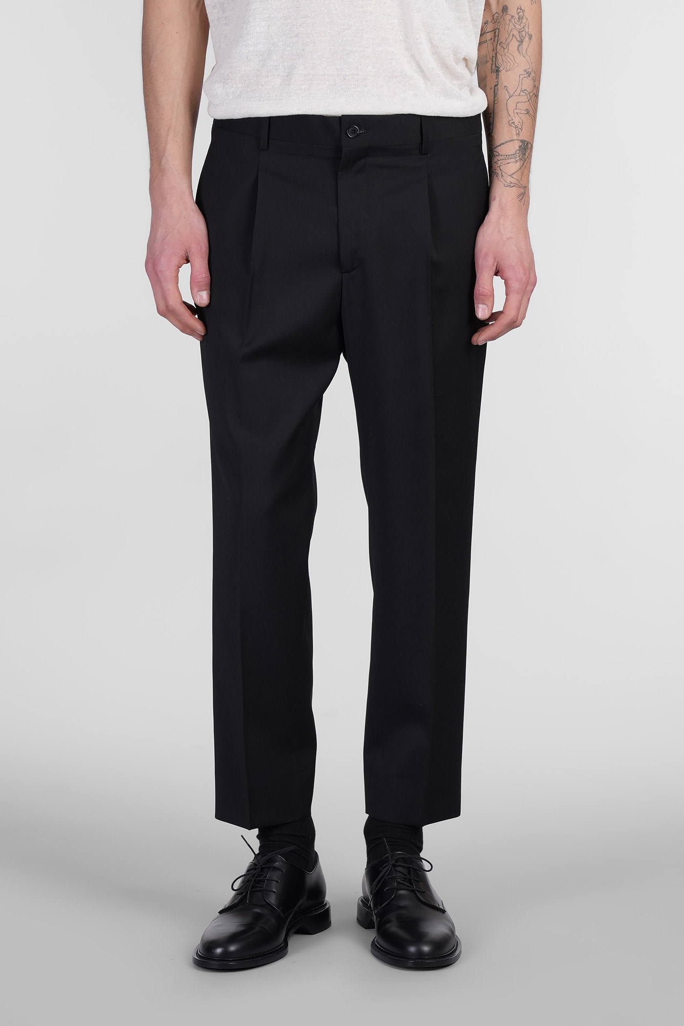 costumein Valerio Pants In Black Wool