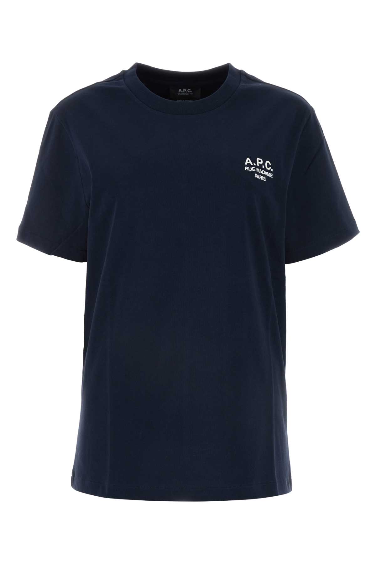 A. P.C. Standard Rue Madame Cotton Crew-neck T-shirt