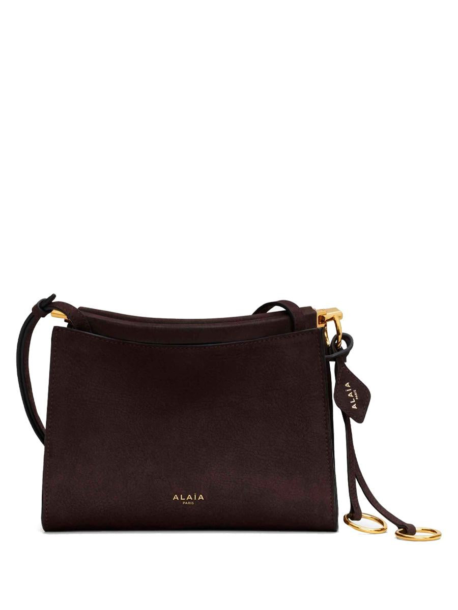 Alaïa Le Click 小号方形磨砂皮包