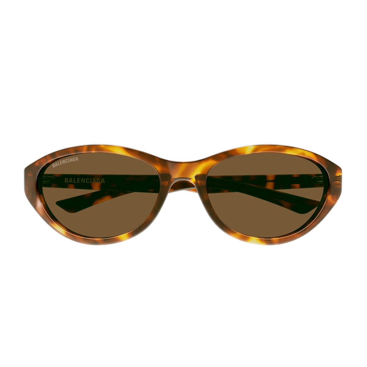 Balenciaga Eyewear Balenciaga Bb0404sk Neo Linea Everyday 002 Havana Brown Sunglasses