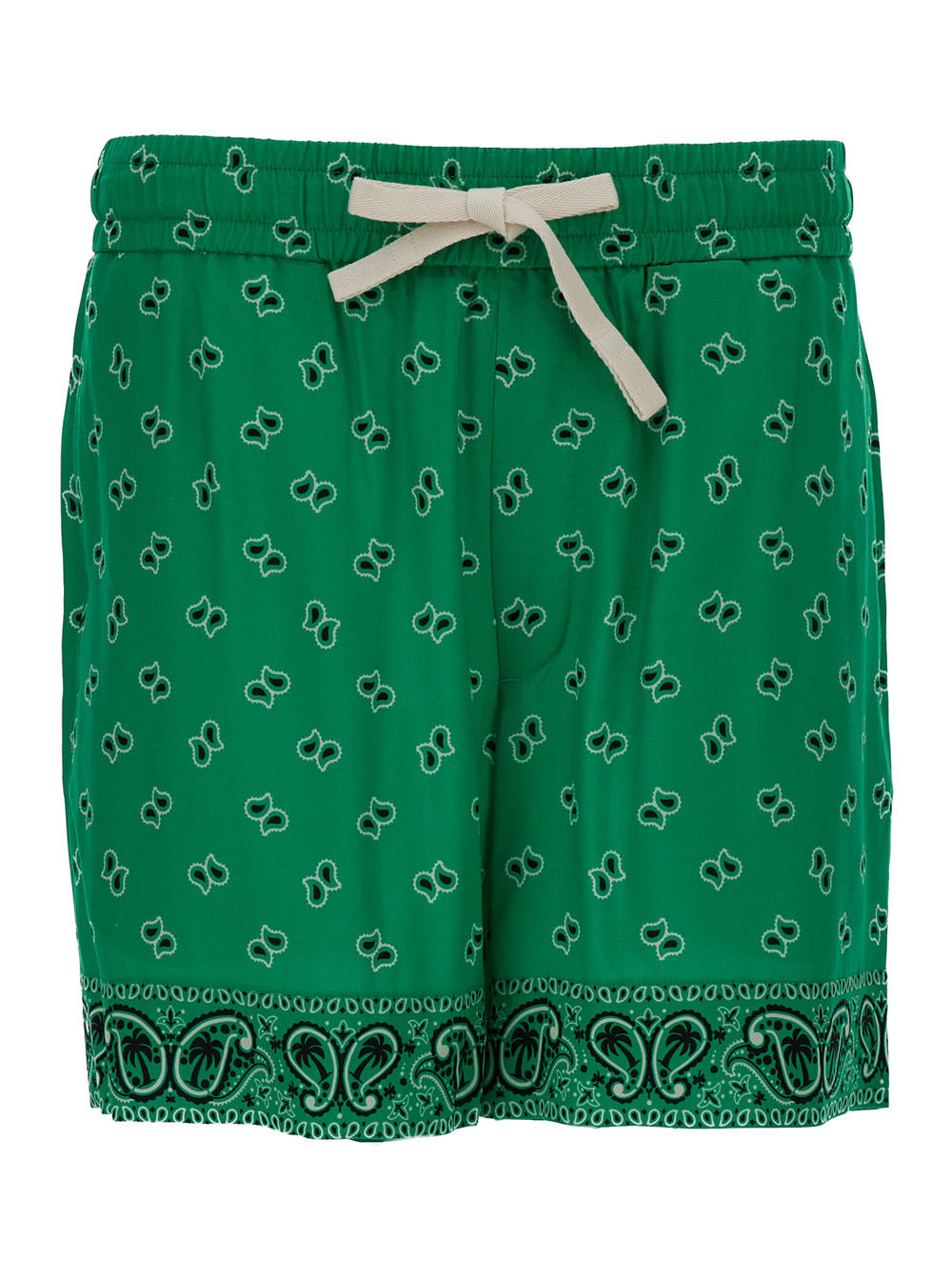 Palm Angels Paisley-print Shorts