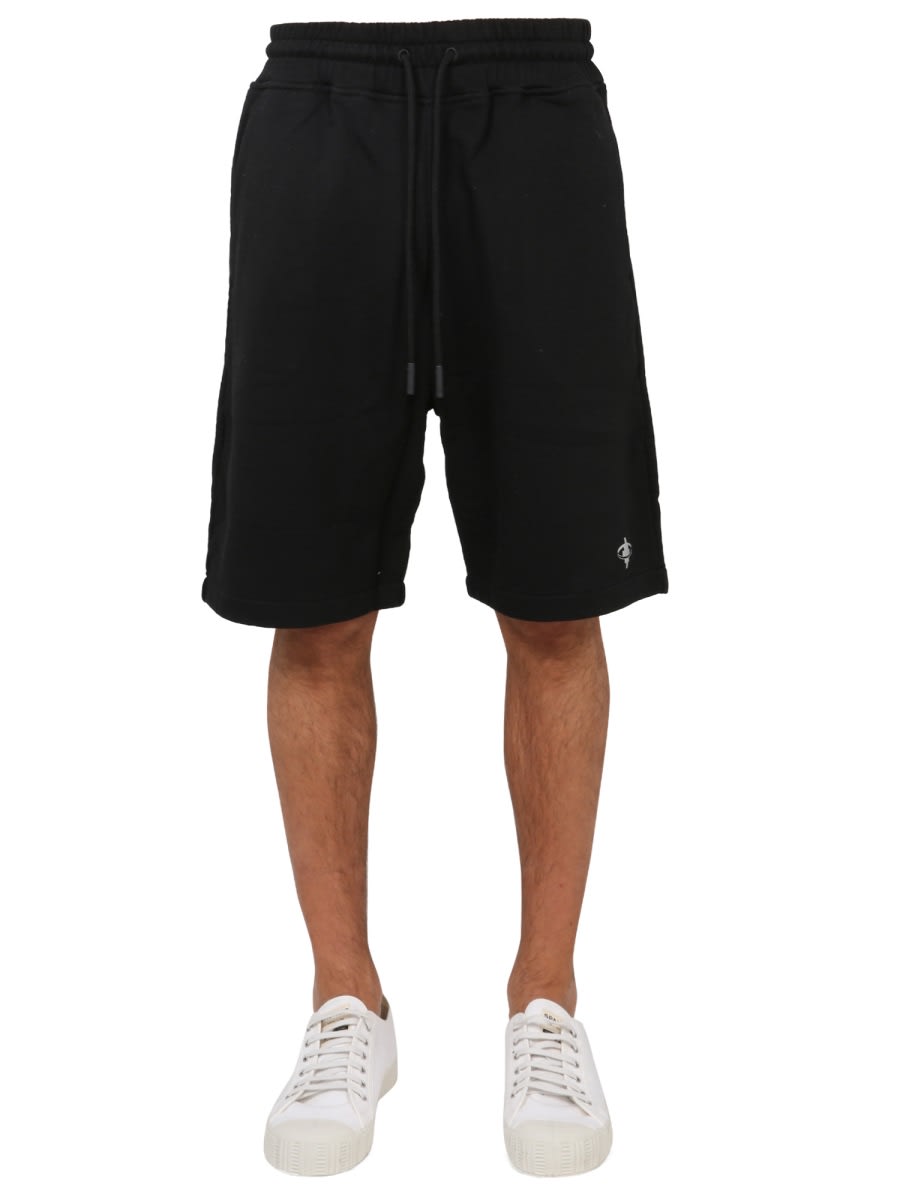 Marcelo Burlon Bermuda In Felpa