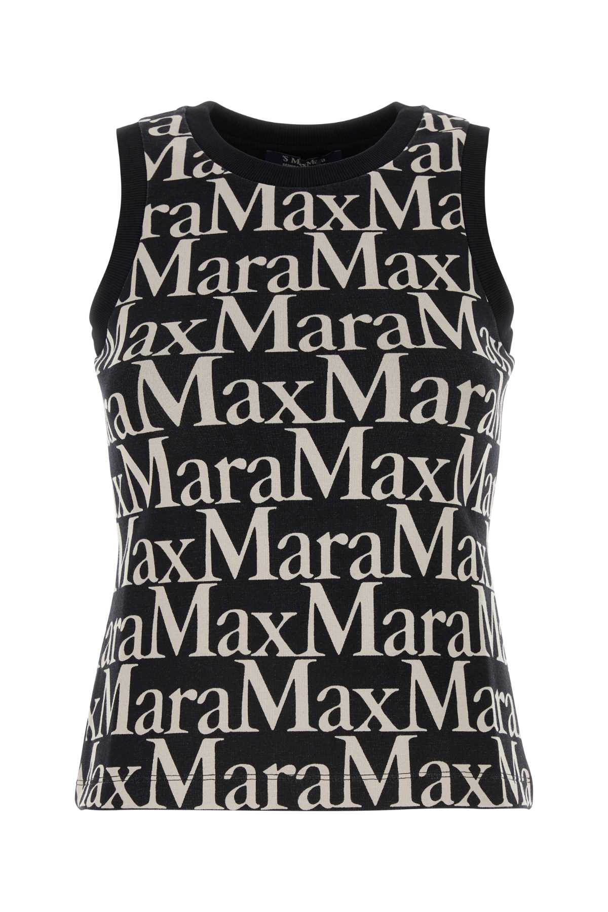 'S Max Mara Printed Stretch Cotton Vest