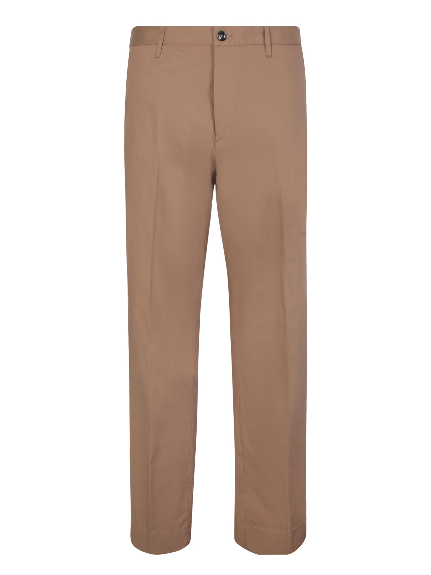 Nine in the Morning Taupe Slim Trousers