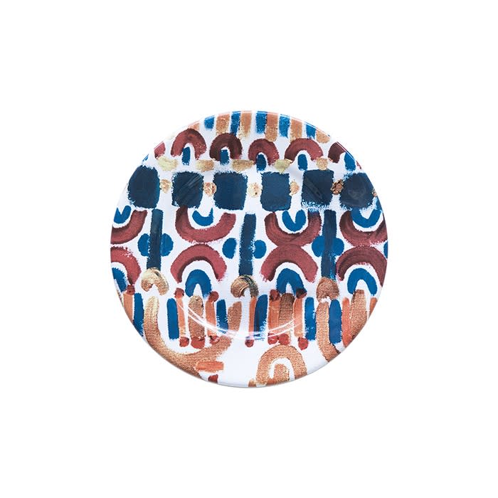 Le Botteghe su Gologone Plates Round Ceramic Colores 19 + 25 + 28 Cm